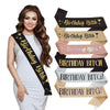 Wholesale Glitter Cloth Shoulder Strap Etiquette Belt With Bronzing For Party
