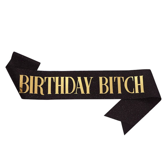 Wholesale Glitter Cloth Shoulder Strap Etiquette Belt With Bronzing For Party