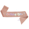 Wholesale Glitter Cloth Shoulder Strap Etiquette Belt With Bronzing For Party