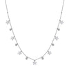 Wholesale Glowing Geometric Butterfly Titanium Steel Electroplated Calendering Chain Necklaces For Women