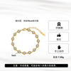 Wholesale Glowing Geometric Stainless Steel Zircon Crystal Adjustable Bracelet For Women With Vacuum Plating