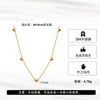 Wholesale Glowing Geometric Titanium Steel Calendering Chain Bracelet For Women With Electroplating Design