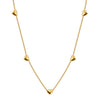 Wholesale Glowing Geometric Titanium Steel Calendering Chain Bracelet For Women With Electroplating Design