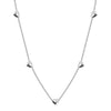 Wholesale Glowing Geometric Titanium Steel Calendering Chain Bracelet For Women With Electroplating Design