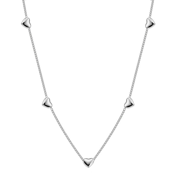 Wholesale Glowing Geometric Titanium Steel Calendering Chain Bracelet For Women With Electroplating Design