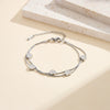 Wholesale Glowing Heartshaped Geometric Stainless Steel Electroplated Bracelet For Women