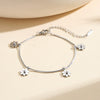Wholesale Glowing Titanium Steel Geometric Daisy Bracelet For Women