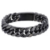 Wholesale Gold Plated Alloy Geometric Double Buckle Electroplated Men's Bracelet Jewelry