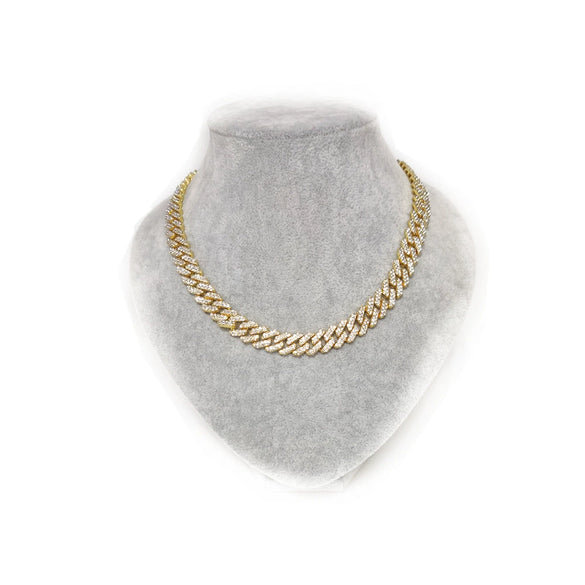 Wholesale Gold Plated Diamond Alloy Snake Bone Chain Necklace With Letter Number Text Pattern For Unisex