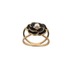 Wholesale Gold Plated Flower Shaped Electroplated Silk Scarf Buckle For Women