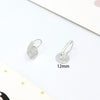 Wholesale Gold Plated French Buckle Ear Hook Accessories Electroplated Handmade Earring Material