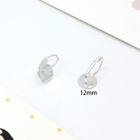 Wholesale Gold Plated French Buckle Ear Hook Accessories Electroplated Handmade Earring Material