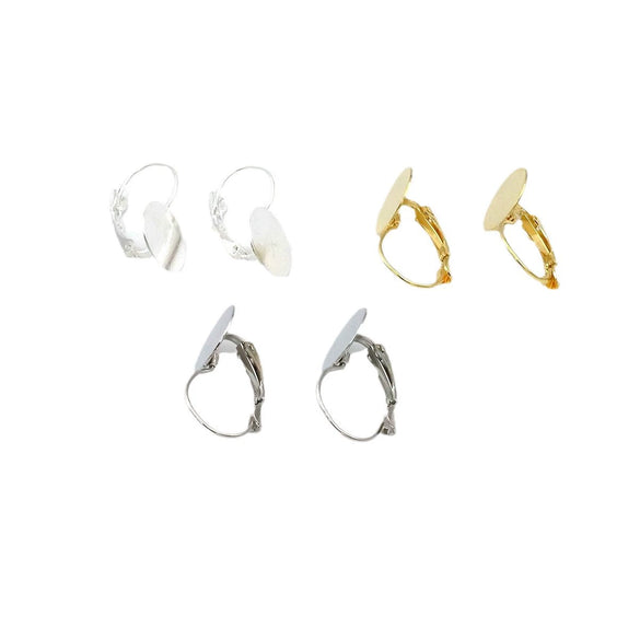 Wholesale Gold Plated French Buckle Ear Hook Accessories Electroplated Handmade Earring Material