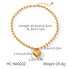 Wholesale Gold Plated Geometric Stainless Steel And Titanium Steel Jewelry For Women Necklace Bracelet Ring