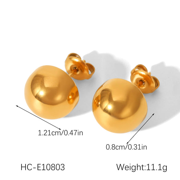 Wholesale Gold Plated Geometric Stainless Steel And Titanium Steel Jewelry For Women Necklace Bracelet Ring