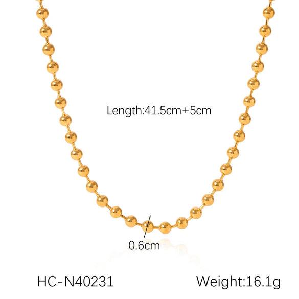 Wholesale Gold Plated Geometric Stainless Steel And Titanium Steel Jewelry For Women Necklace Bracelet Ring