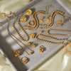 Wholesale Gold Plated Geometric Stainless Steel And Titanium Steel Jewelry For Women Necklace Bracelet Ring