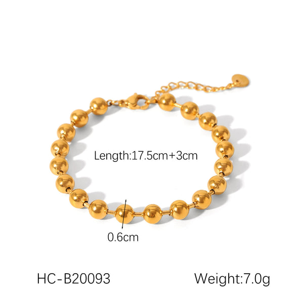 Wholesale Gold Plated Geometric Stainless Steel And Titanium Steel Jewelry For Women Necklace Bracelet Ring