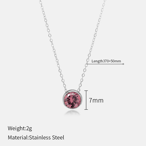 Wholesale Gold Plated Stainless Steel And Titanium Steel Geometric Cross Chain Necklace For Couples