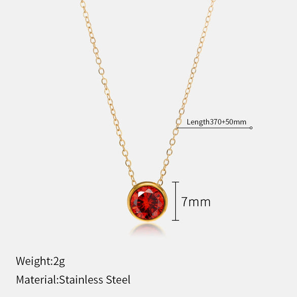 Wholesale Gold Plated Stainless Steel And Titanium Steel Geometric Cross Chain Necklace For Couples