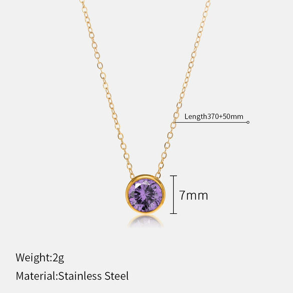 Wholesale Gold Plated Stainless Steel And Titanium Steel Geometric Cross Chain Necklace For Couples