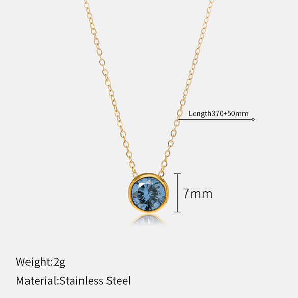 Wholesale Gold Plated Stainless Steel And Titanium Steel Geometric Cross Chain Necklace For Couples