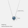 Wholesale Gold Plated Stainless Steel And Titanium Steel Geometric Cross Chain Necklace For Couples