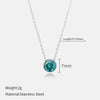Wholesale Gold Plated Stainless Steel And Titanium Steel Geometric Cross Chain Necklace For Couples