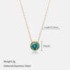 Wholesale Gold Plated Stainless Steel And Titanium Steel Geometric Cross Chain Necklace For Couples