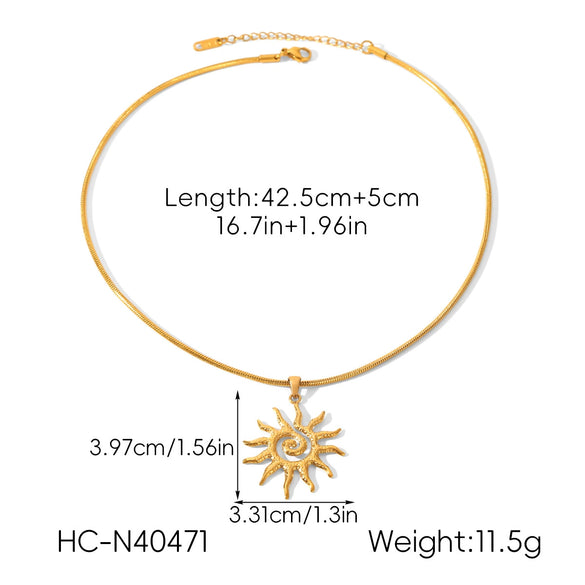 Wholesale Gold Plated Stainless Steel Jewelry With Star Geometric Animal Zodiac Patterns For Women Necklace And Earrings