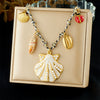Wholesale Gold Plated Stainless Steel Marine Life And Heart Shape Star Pendant Necklace For Women