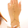 Wholesale Goldplated Stainless Steel Plants And Flowers Leaf Necklace And Bracelet Set Women's Accessories
