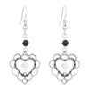 Wholesale Gothic Love Hollow Cross Earrings For Women Alloy Geometric Dark Style