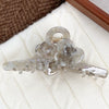 Wholesale Hair Accessories Acetic Acid Handmade Twin Flowers Grab Clip For Women