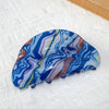 Wholesale Hair Accessories Acrylic Retro Geometric Handmade Hairclip For Women
