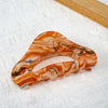 Wholesale Hair Accessories Acrylic Retro Geometric Handmade Hairclip For Women
