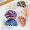 Wholesale Hair Accessories Acrylic Retro Geometric Handmade Hairclip For Women