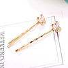 Wholesale Hair Accessories Alloy Bear Fivepointed Star Snowflake Rectangular Zircon Electroplated Jewelry For Women