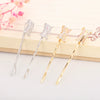 Wholesale Hair Accessories Alloy Hairpin With Bow Grape Shape Electroplating For Women