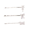 Wholesale Hair Accessories Alloy Hairpin With Bow Grape Shape Electroplating For Women