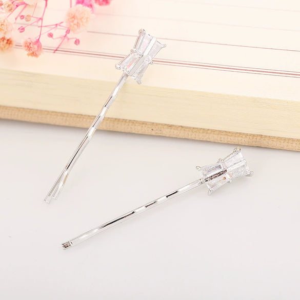 Wholesale Hair Accessories Alloy Hairpin With Bow Grape Shape Electroplating For Women