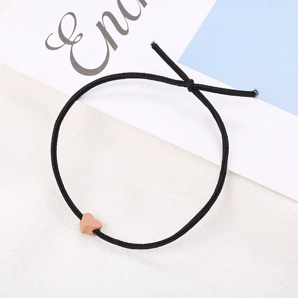 Wholesale Hair Accessories Alloy Handmade Small Fresh Love Leather Rope Headband