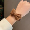 Wholesale Hair Accessories Cloth Handmade Bow Hair Rope For Women