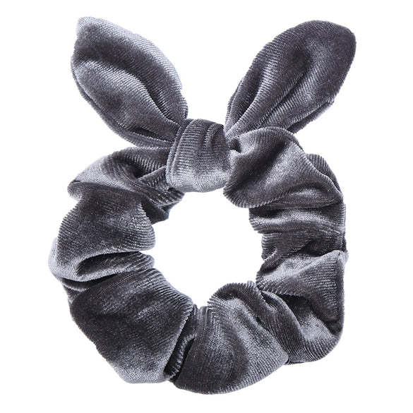 Wholesale Hair Accessories Flannel Rabbit Ears Handmade Retro Style