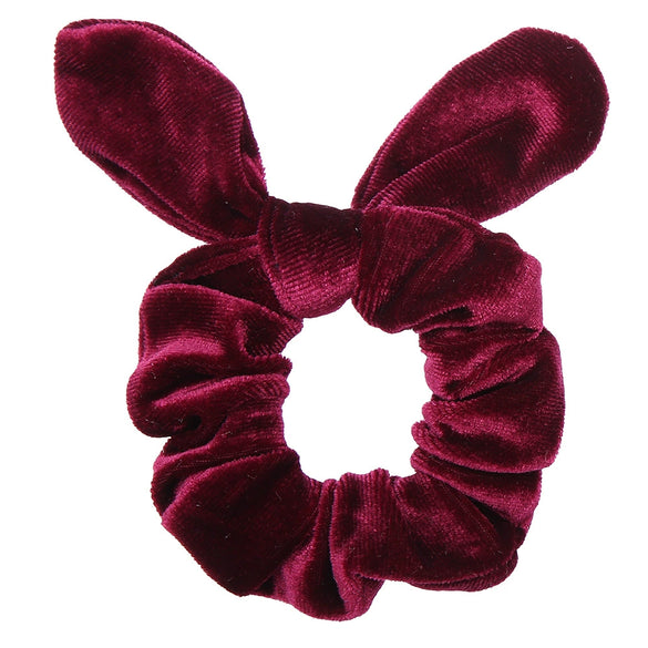 Wholesale Hair Accessories Flannel Rabbit Ears Handmade Retro Style