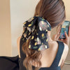 Wholesale Hair Accessories Mixed Materials Handmade Floral Shark Clip For Women