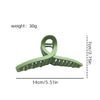 Wholesale Hair Accessories Ps Material Simple Style Handmade Shark Grip Clip For Women