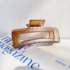 Wholesale Hair Accessories Ps Material Square Geometric Handmade Women's Candy Color Grab Clip Hairpin