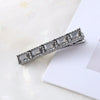 Wholesale Hair Accessories Rhinestone Geometric Handmade Simple Multicolor Hairpin Side Clip For Girls