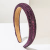Wholesale Hair Accessories Rhinestone Retro Geometric Headband Set With Diamonds For Women